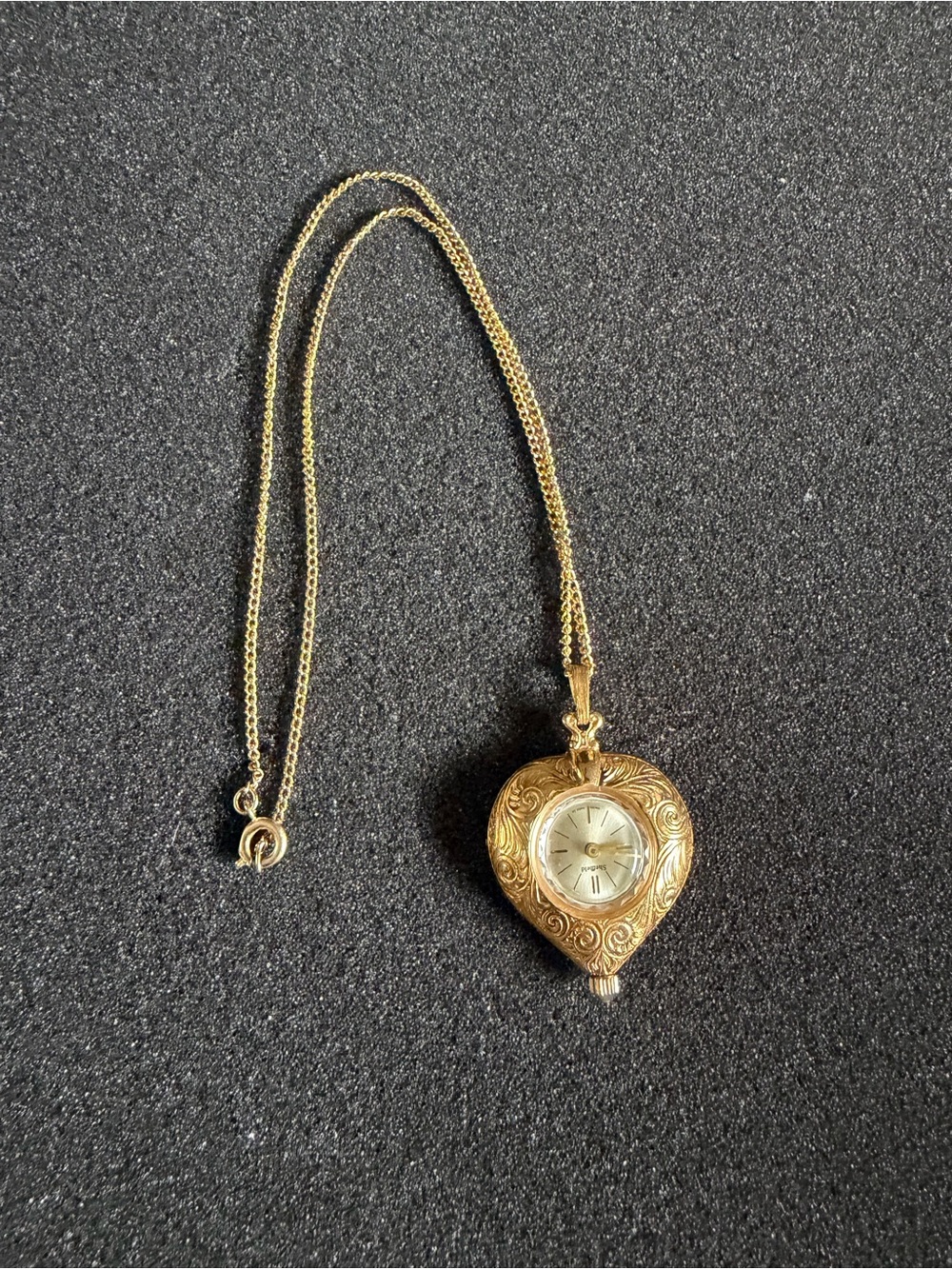 Vintage Sheffield Watch Necklace